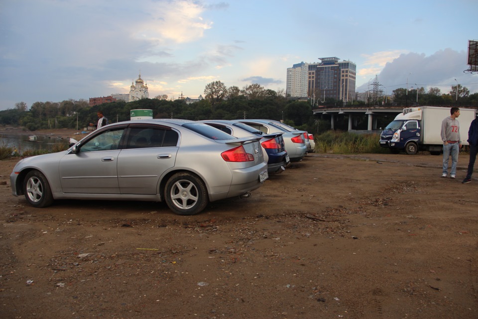 Встреча Skyline CLUB V35 Хабаровск — Nissan Skyline (V35), 3,7 л, 2003 ...