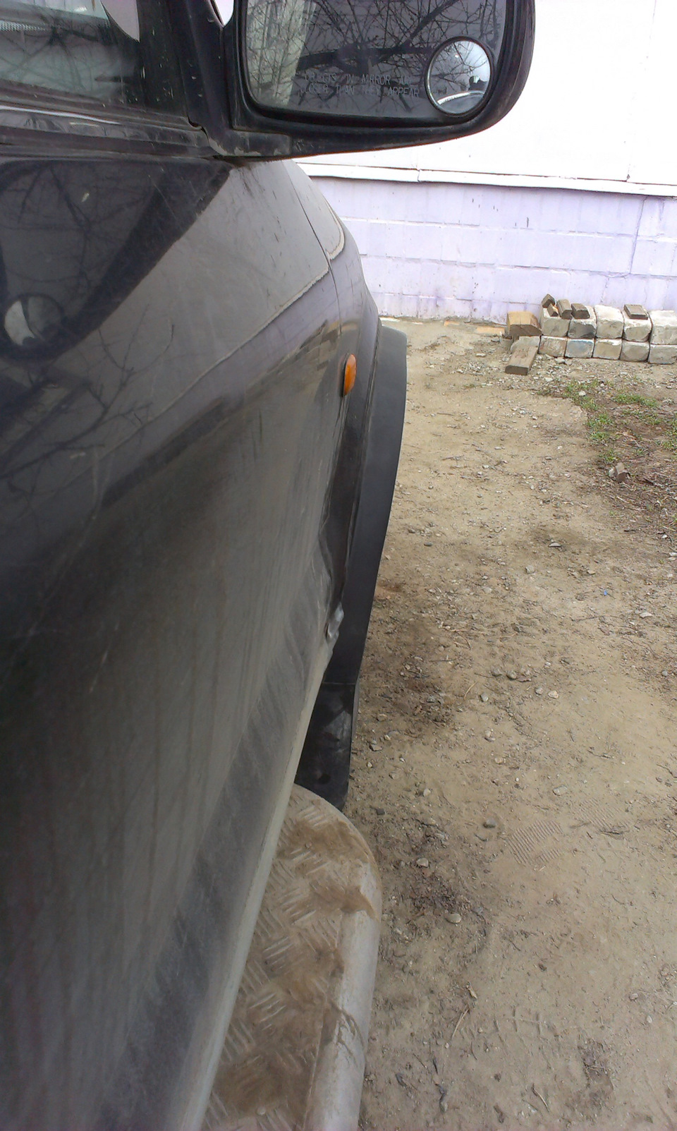 Установка универсальных расширителей колесных арок. — KIA Sportage (1G ...