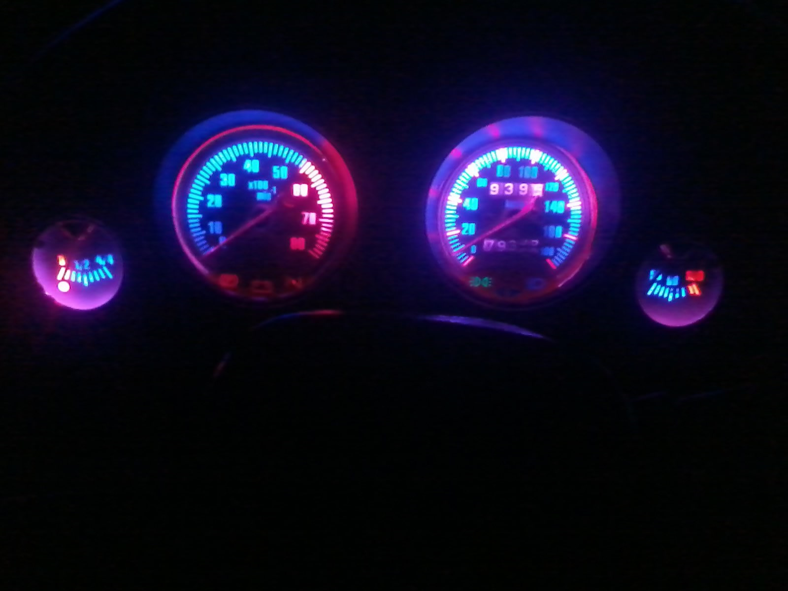 Подсветка приборной панели — Lada 11113 Ока, 0,7 л, 2003 года ...