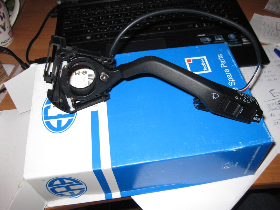 Пришли переключатели дворников и поворотников — Volkswagen Golf Mk2, 1 ...