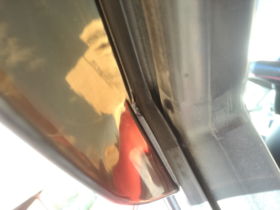 Которую я впрочем залепил мелким кусочком)) — Chevrolet Rezzo