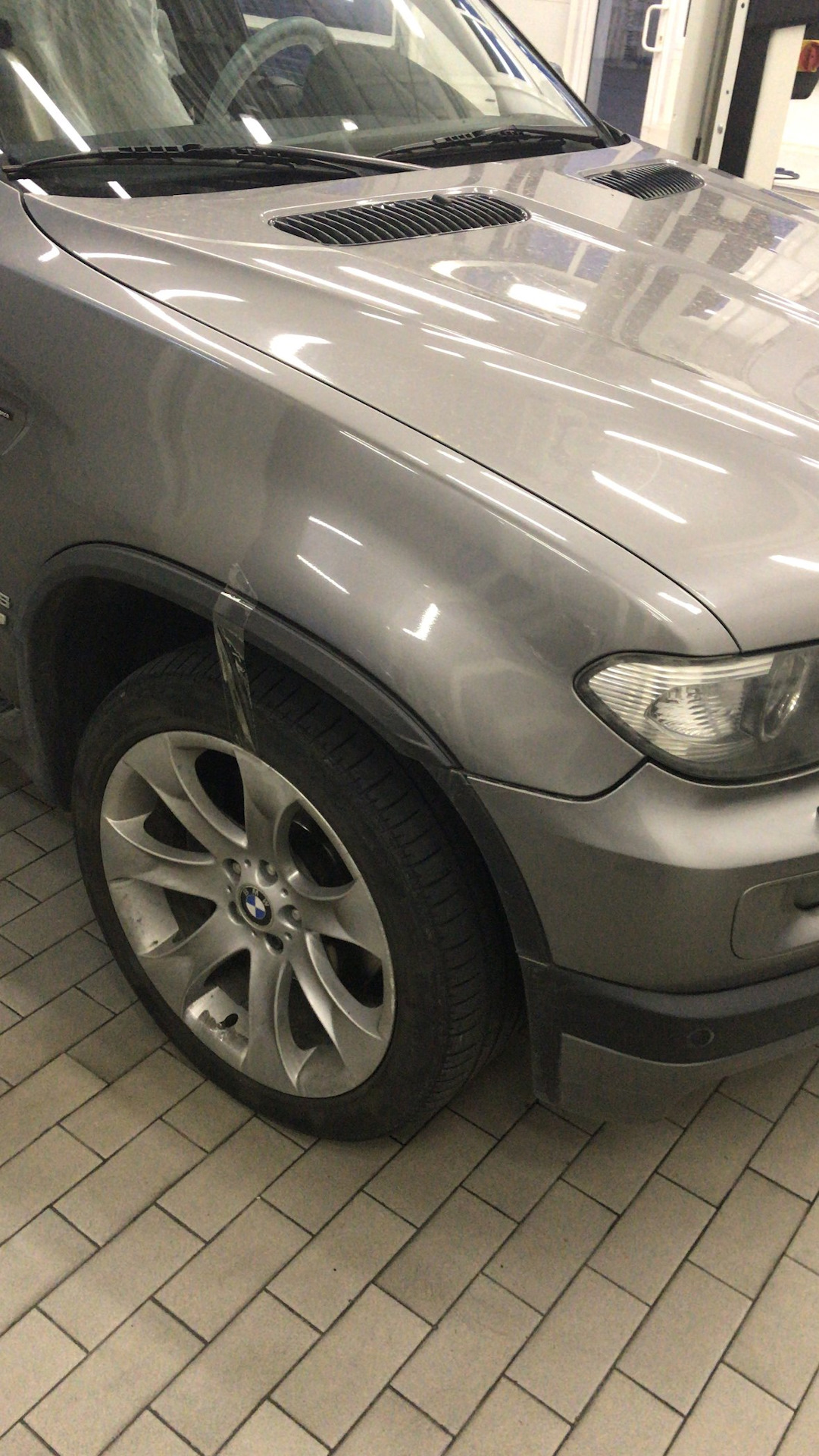 8. SELFLEVEL SUSP.INACT часть 1 — BMW X5 (E53), 4,8 л, 2004 года