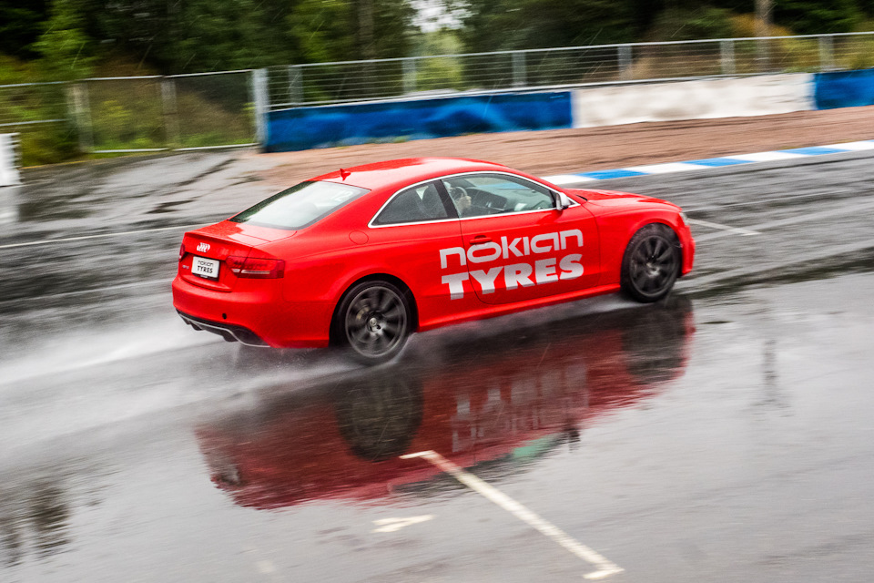 Green hell in Finnish meeting with Mika Hakkinen and test drive new tyres Nokian Tyres