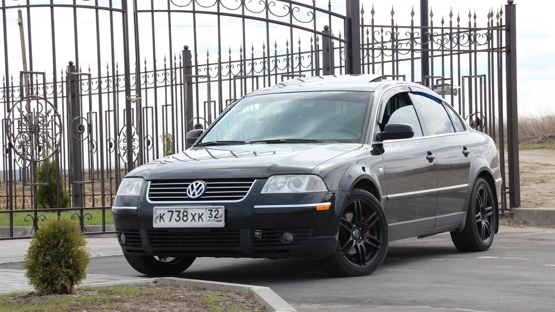 VW Passat b5 черный