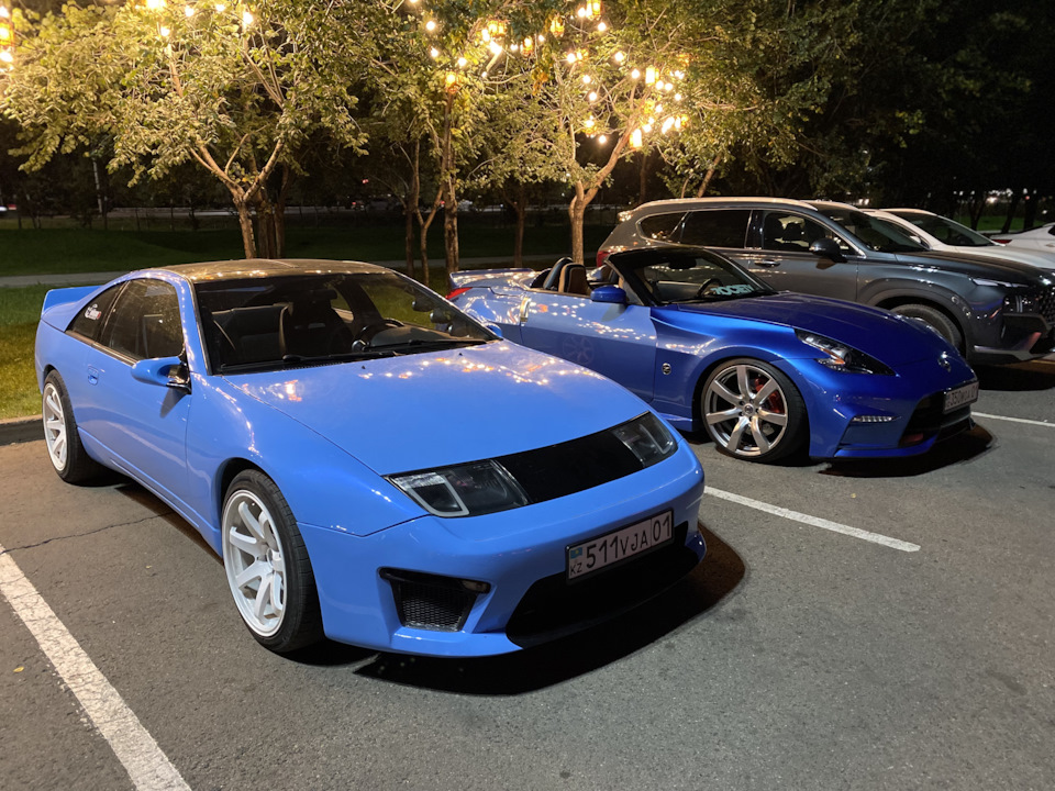 Встреча на эльбе — Nissan 350Z roadster