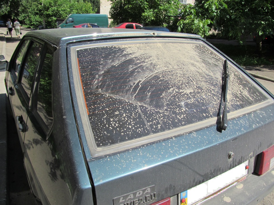 результат отсутсвия спойлера — Lada 21093i