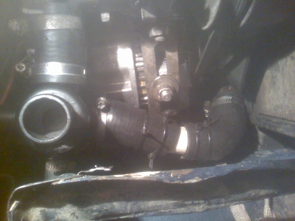 Замена штатного термостата на термос. от шеви нивы. — Lada 21013, 1,6 л ...