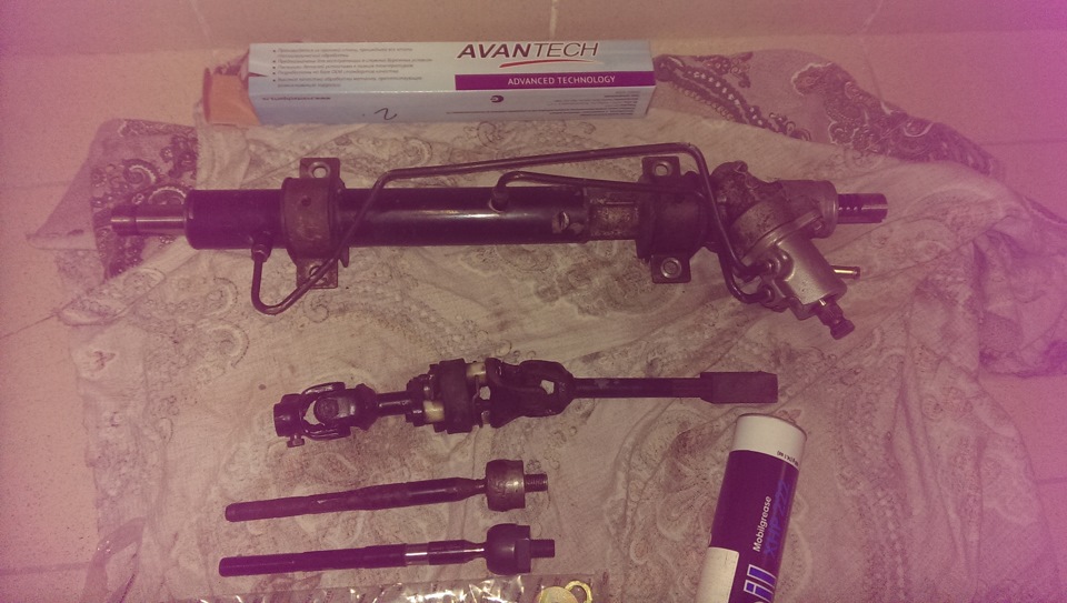 Рулевая рейка — 1.2 (Сборка) — Chevrolet Tracker II, 2 л, 1999 года ...