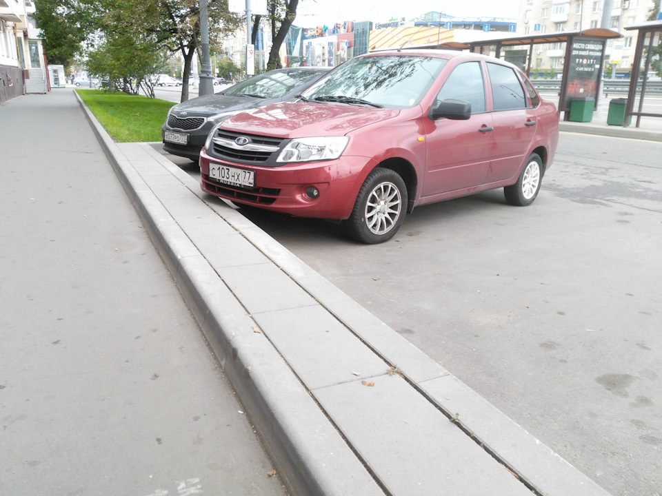 Высокий просвет — Lada Гранта, 1,6 л, 2013 года | наблюдение | DRIVE2