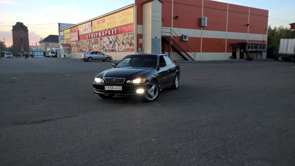 Toyota Chaser (100) 2.5 бензиновый 1996 | Цвет 6N9, TOURER-S на DRIVE2