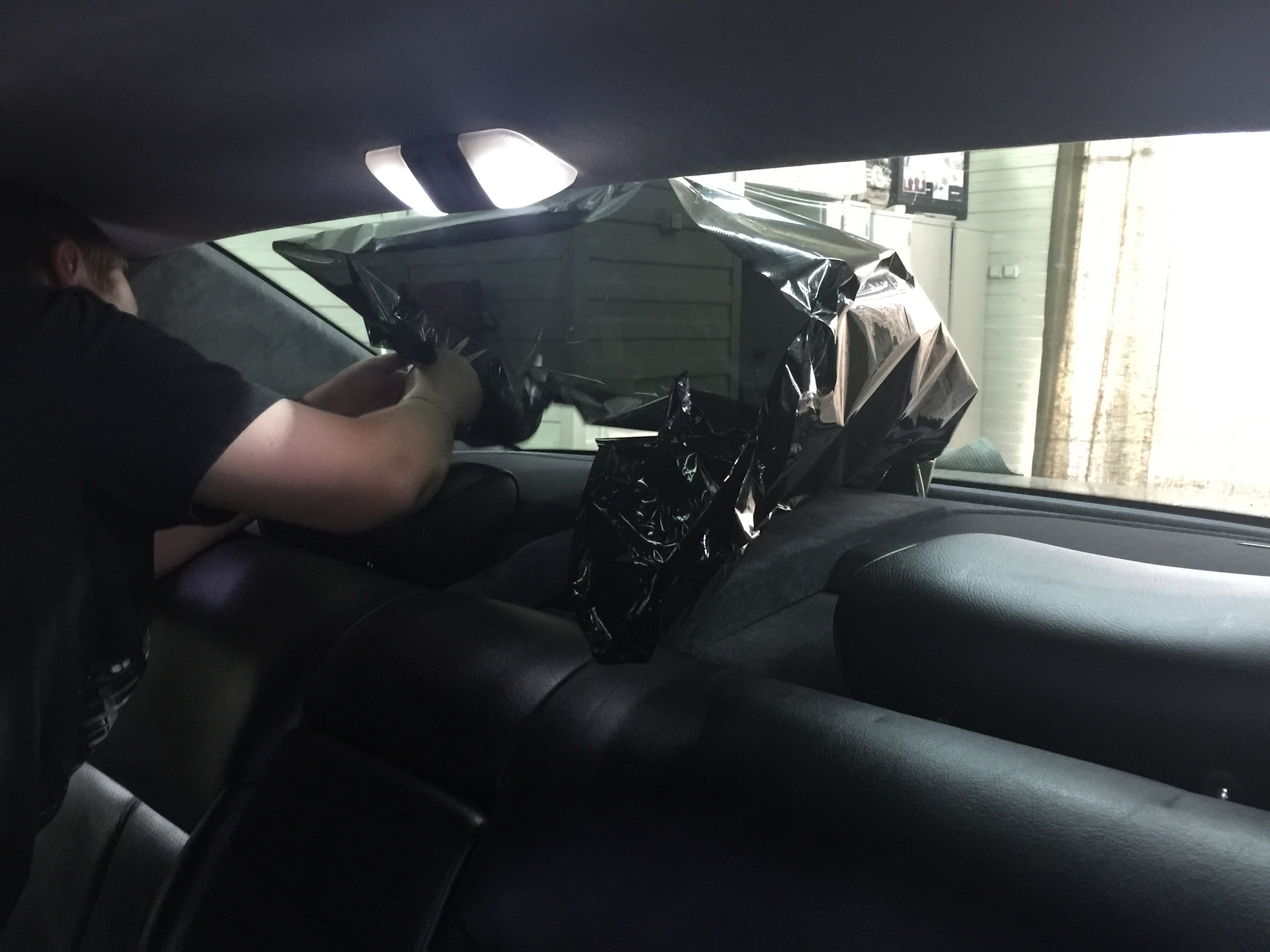 Снимаем тонировку своими руками