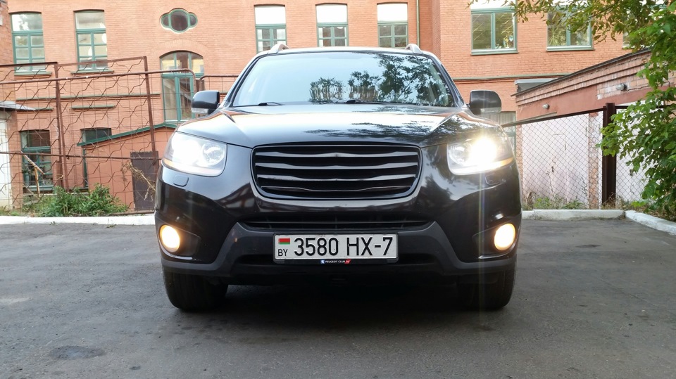 Решетка hyundai santa fe