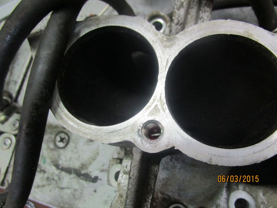 восстановленная резьба — Mitsubishi Pajero (2G)