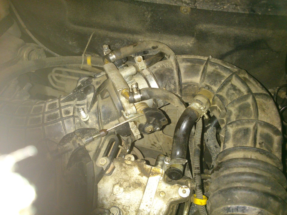 Чистка дроссельной заслонки и +50 к настроению)) — Lada 21124, 1,6 л ...