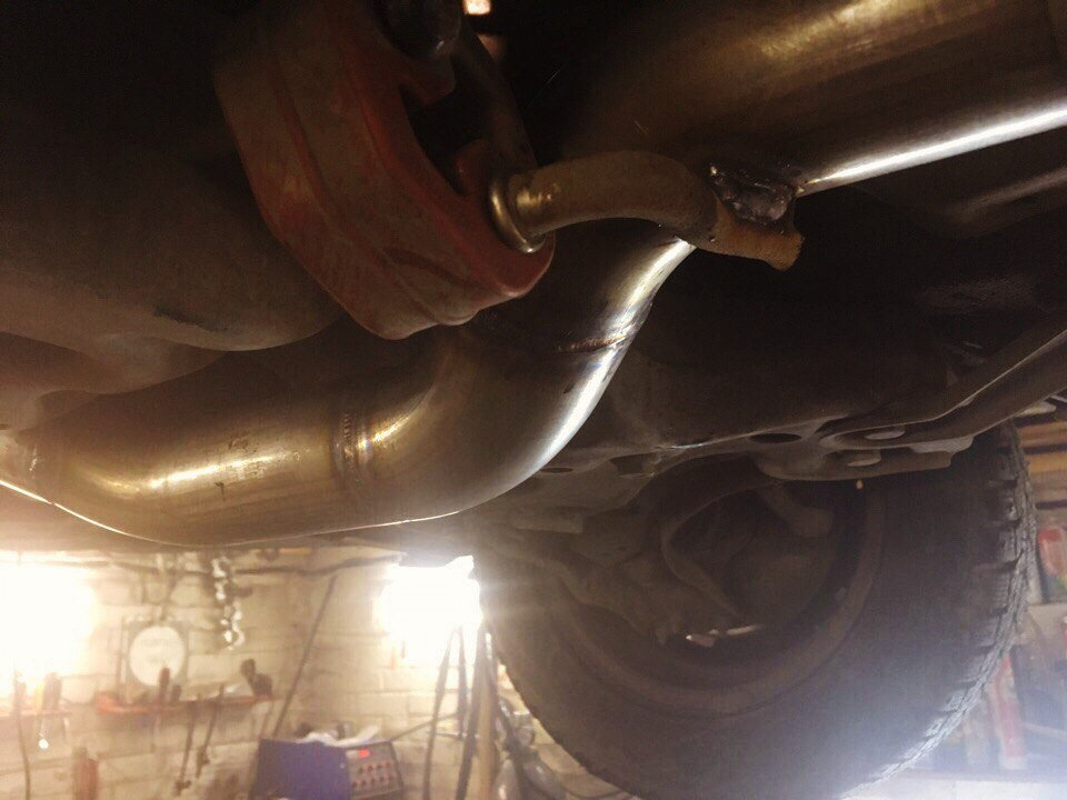 Сварка выхлопа — SpeedGarageSpb на DRIVE2