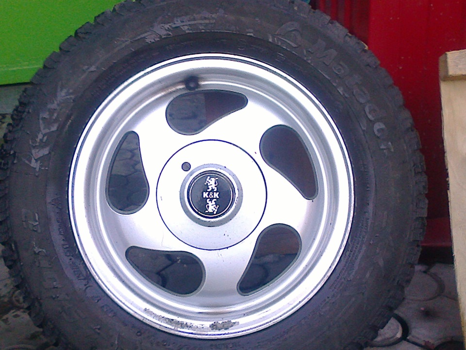 Летние литые диски R-13 фирмы К&К !) — Lada 2114, 1,6 л, 2007 года ...