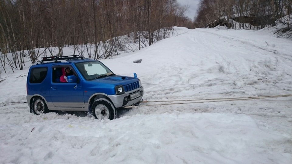 Сузуки Джимни на гусеницах