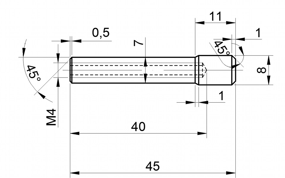 Шаг резьбы газ 31105