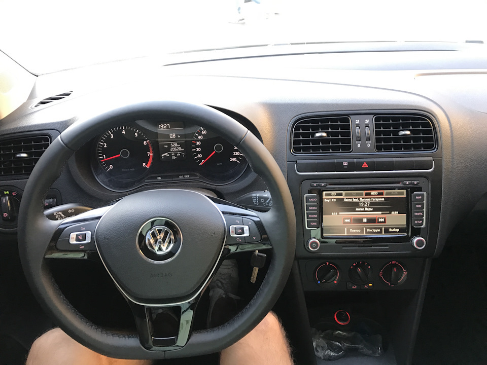 Установка Мультируля рестайлигового + Много ништячков — Volkswagen Polo ...