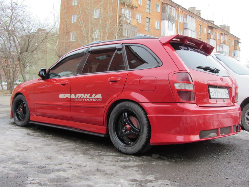 mazda familia s wagon С‚СЋРЅРёРЅРі