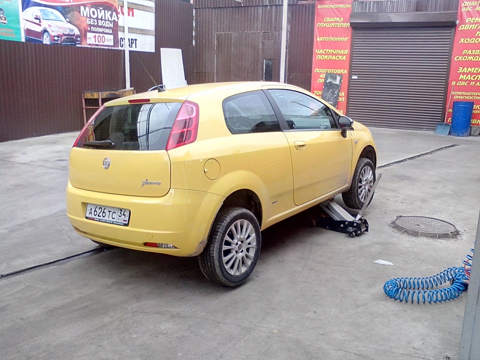 шиномонтаж в Краснодаре… недорого и без очереди — FIAT Grande Punto, 1 ...