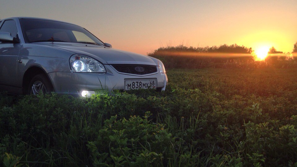 Lada Priora 2 седан Снежка