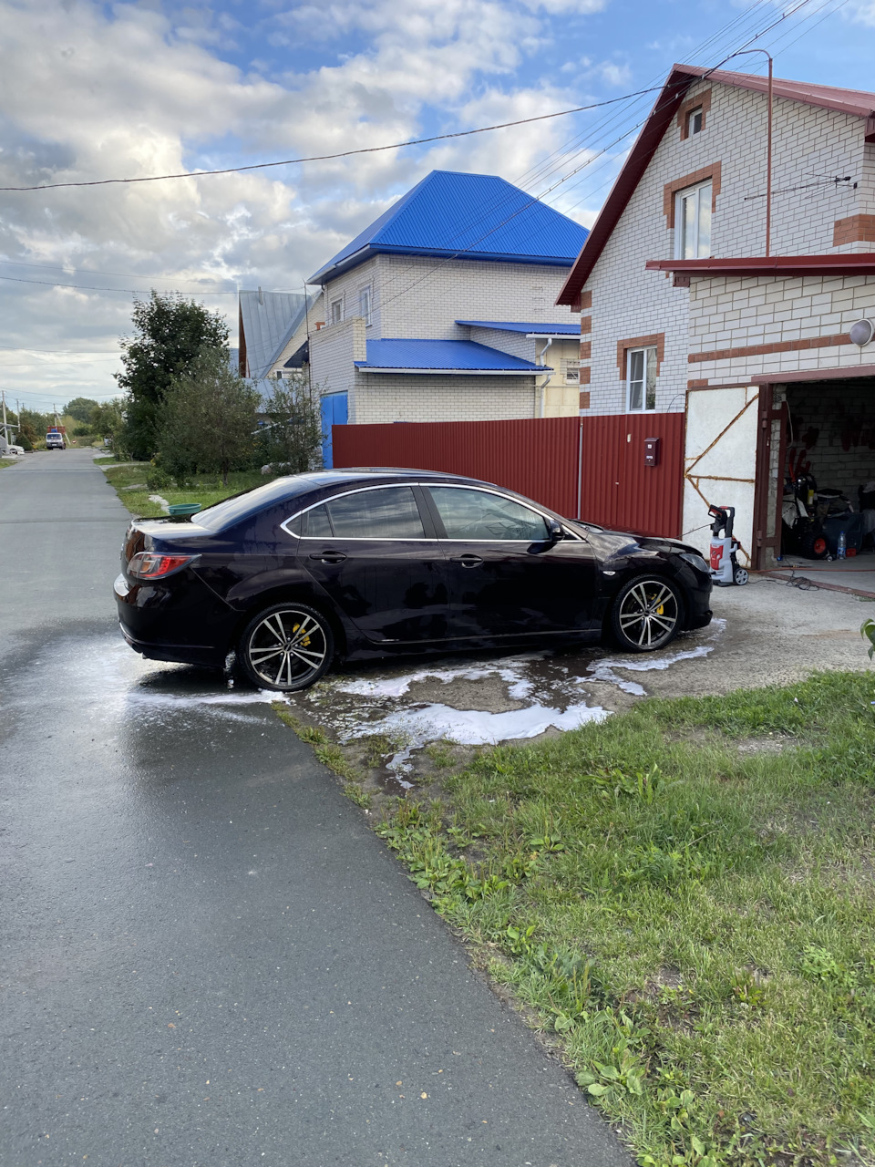 Начало воскрешения🎌Стойки+тормоза — Mazda 6 (2G) GH, 2,5 л, 2008 года |  запчасти | DRIVE2