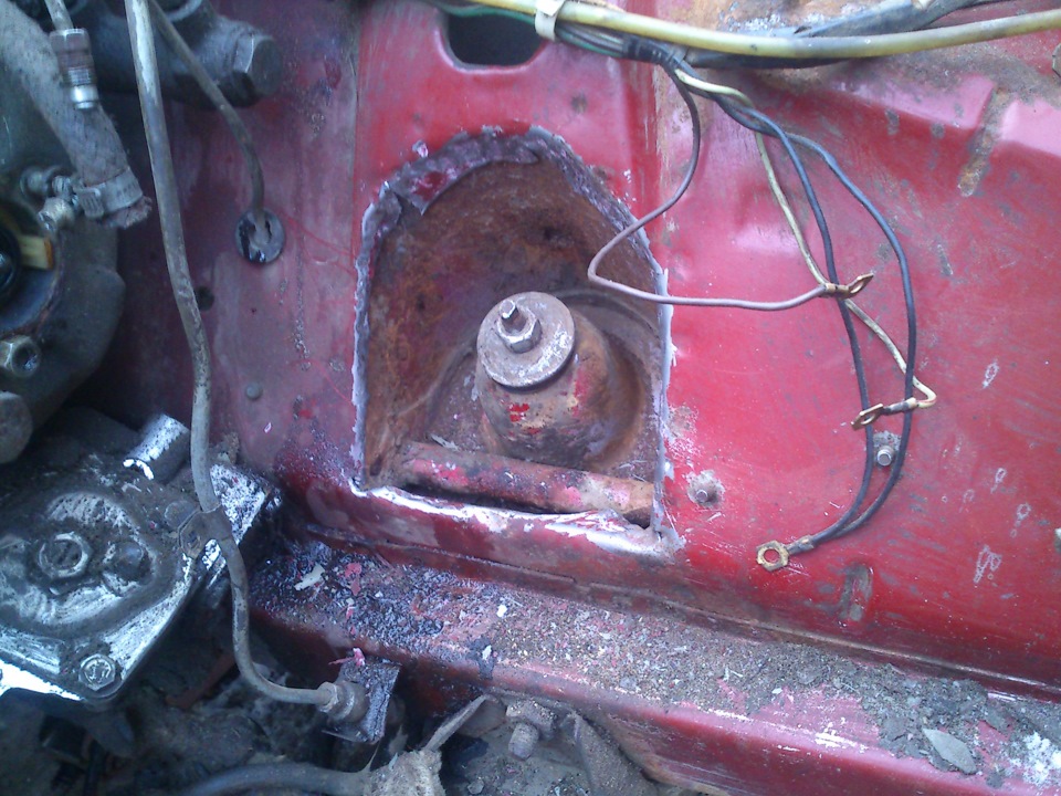 Восстановление и усиление кузова — Lada 2107, 1,5 л, 1989 года | своими ...