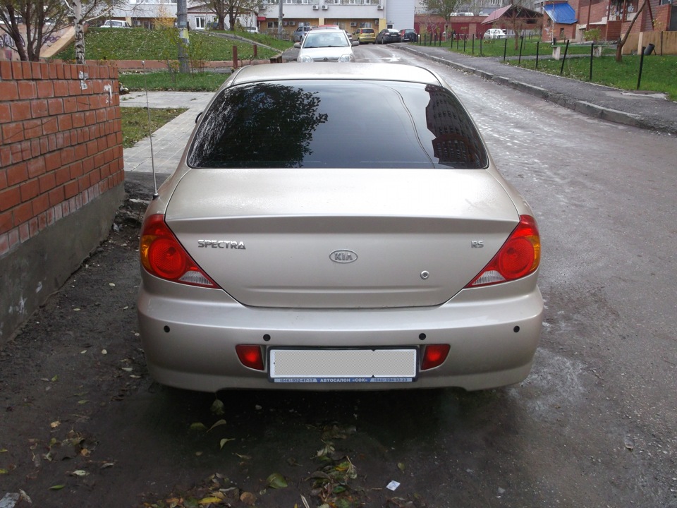 БК MULTITRONICS VS731 + парктроник с голосовым оповещением - KIA Spectra, 1,6 л,