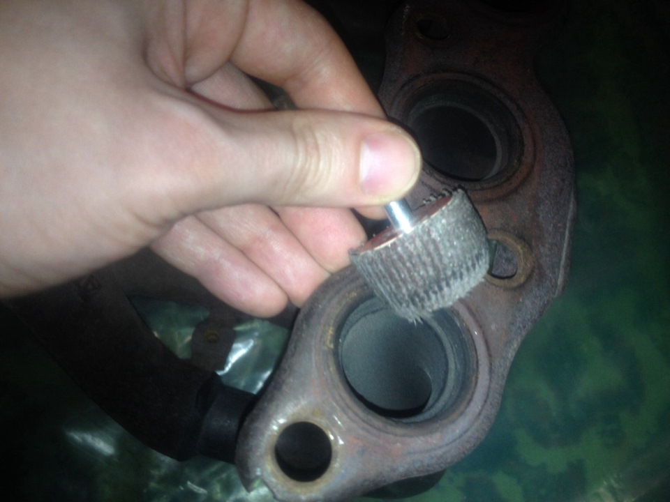 Портинг ГБЦ 2GZ-GE и настройка выхлопа — Toyota Cresta (90), 3 л, 1993 ...