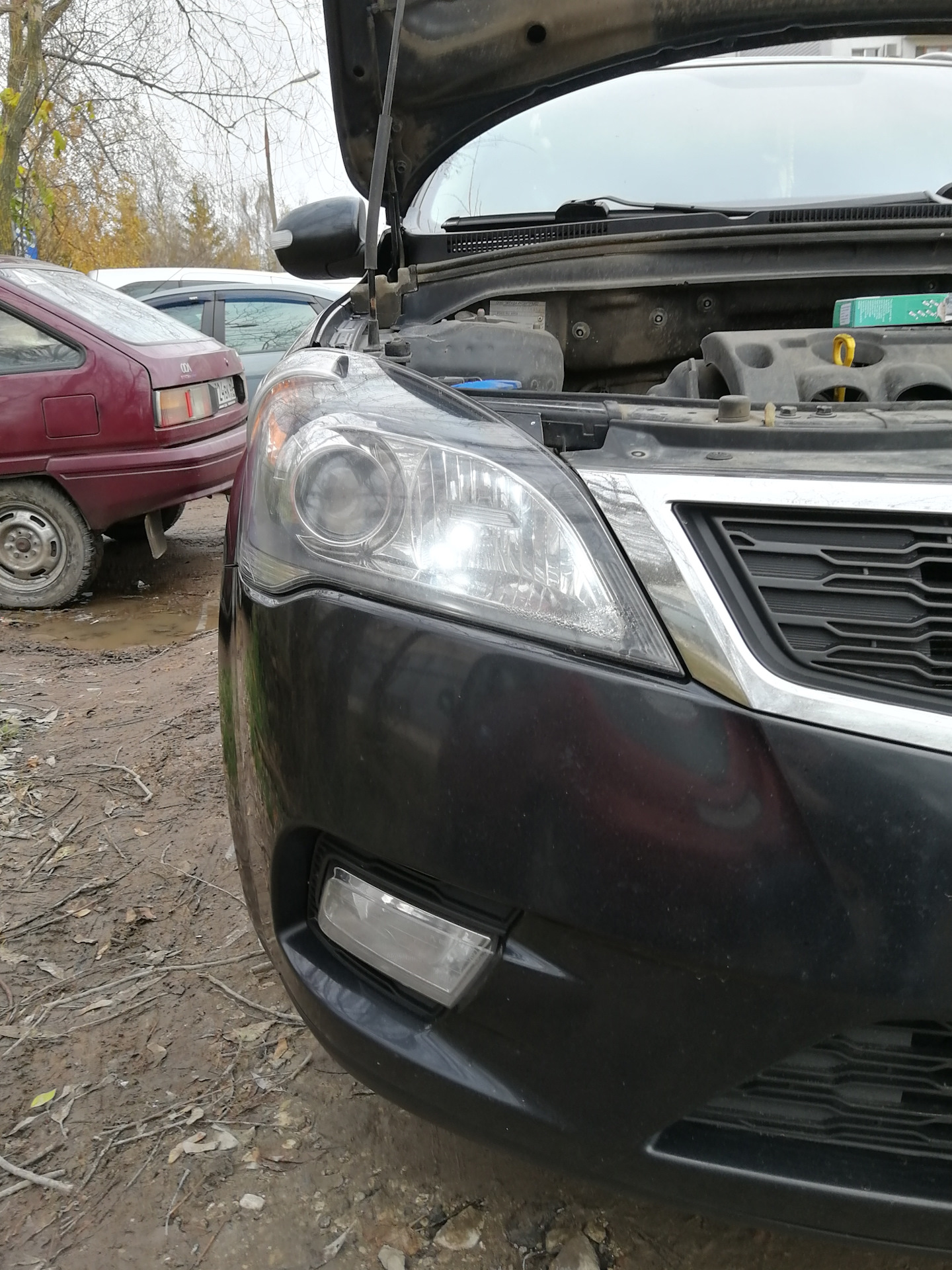 Led в габариты Philips — KIA Ceed SW (1G), 1,6 л, 2011 года ...