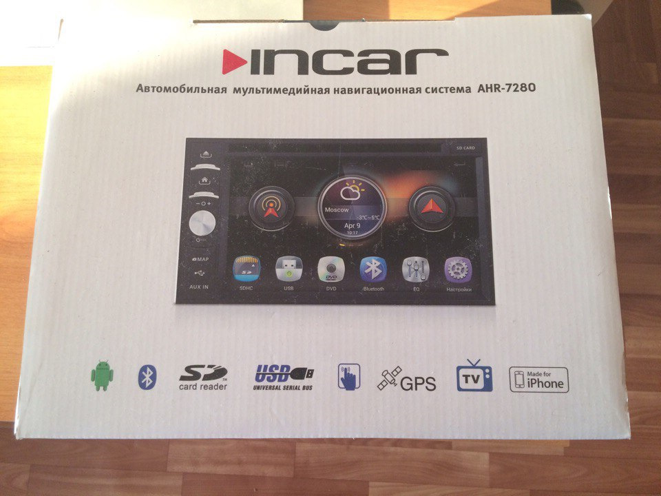 Incar AHR-7280 — KIA Sportage (2G), 2 л, 2007 года | автозвук | DRIVE2