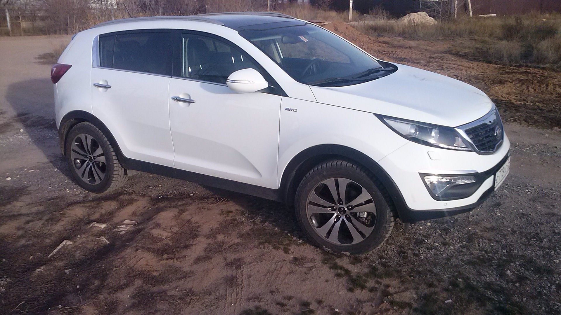 Kia Sportage White 2012