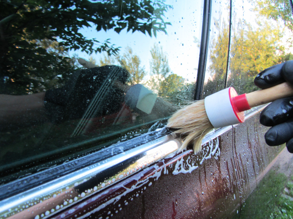 Уплотнители по периметру всех стекол — Nissan Teana (J32)