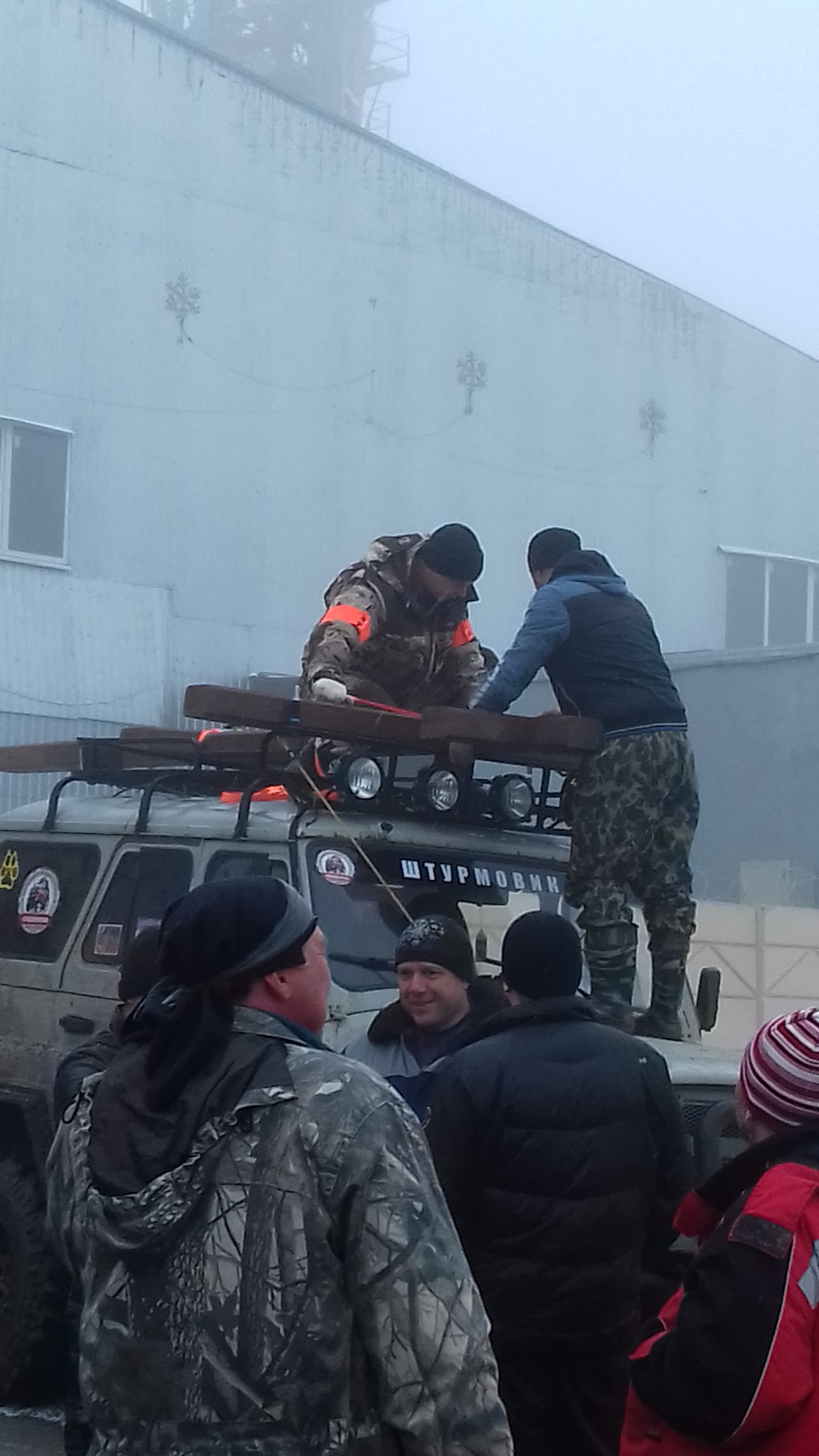 Грузим крест — Great Wall Hover