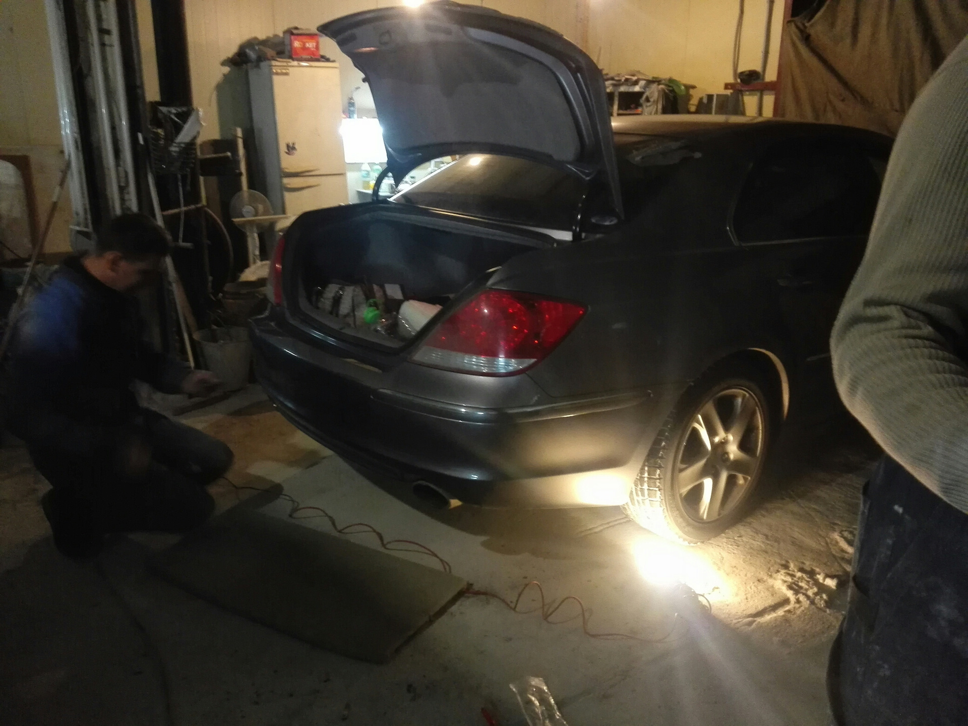08. Мне починили и поставили бампер! — Honda Legend (KB), 3,5 л, 2004 ...