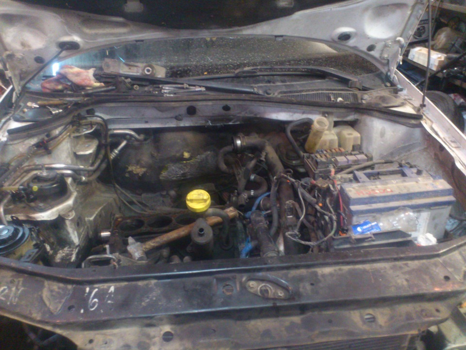 Ремонт часть 2 — Renault Laguna II, 1,9 л, 2002 года | своими руками ...