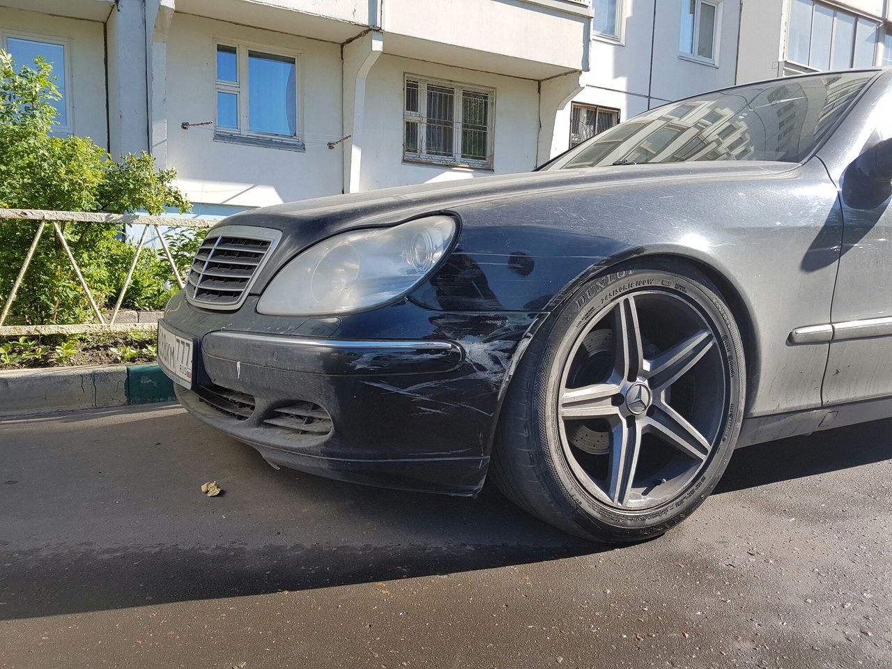 Женщина не сориентировалась — Mercedes-Benz S-Class (W220), 3,7 л, 2003  года | ДТП | DRIVE2