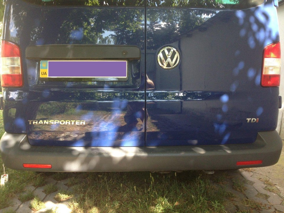 Фары в зад. Выполнено! — Volkswagen Transporter T5, 2 л, 2010 года ...