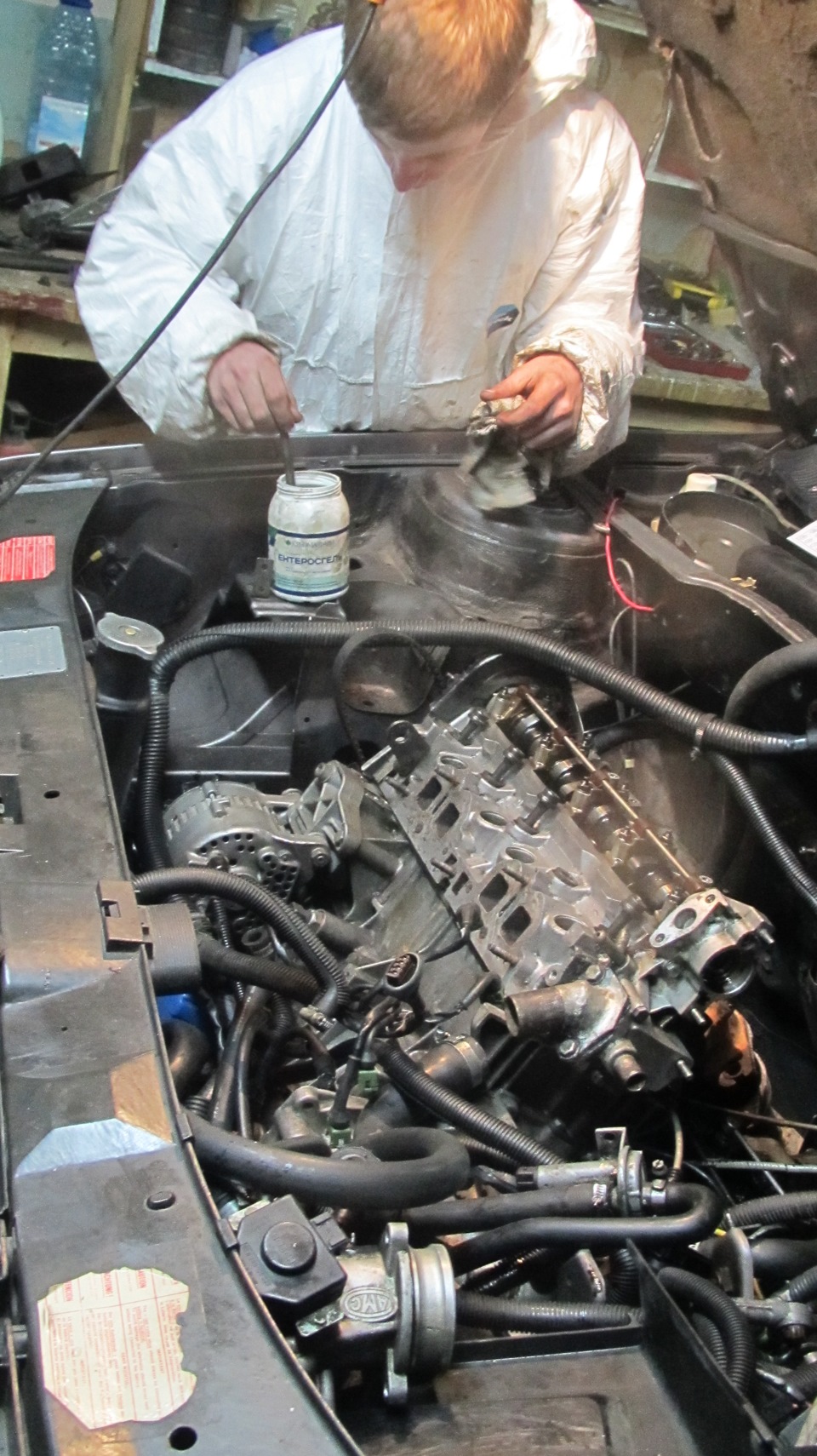 Ремонтик ( прокладка ГБЦ) — Peugeot 405, 1,9 л, 1989 года | своими ...