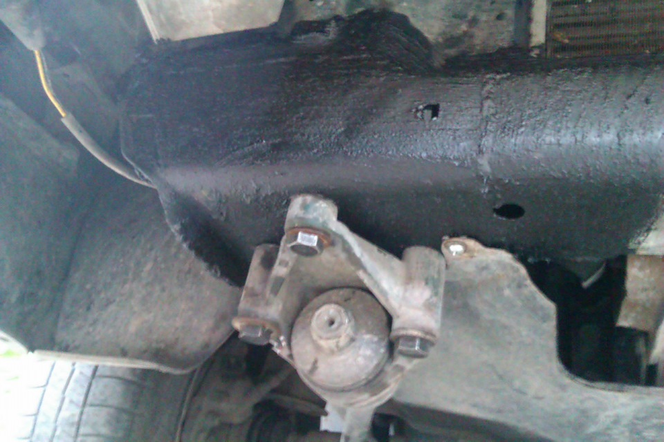 •Наконец-то пришло время перебрать переднюю подвеску — Lada 2114, 1,5 л ...