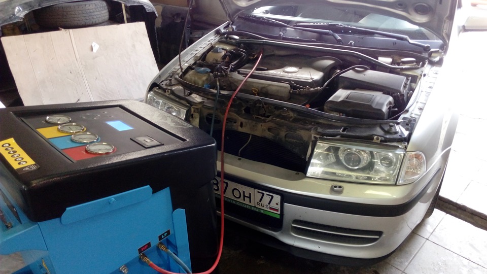 заправка кондиционера skoda octavia заправка кондиционера skoda octavia