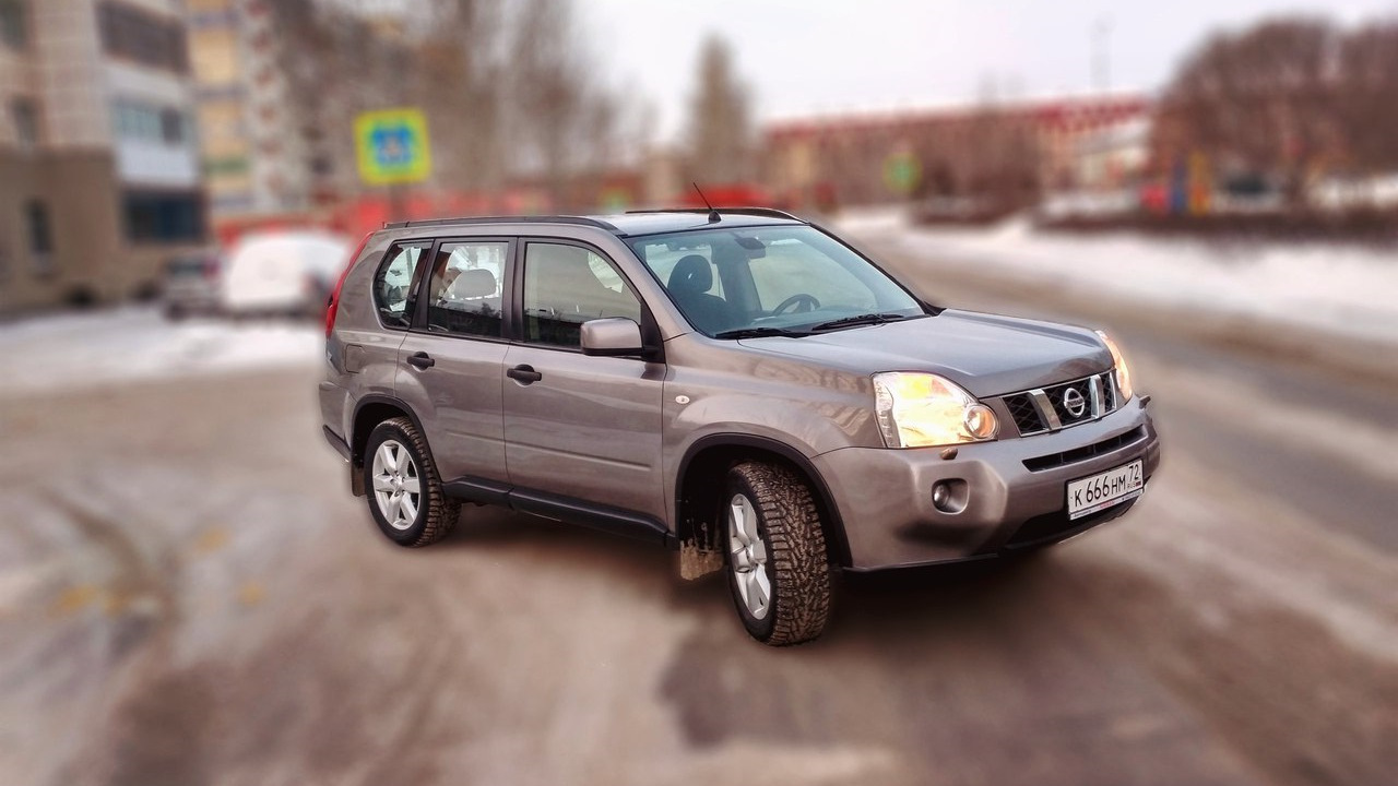 Nissan X-Trail II (t31) 2.0 бензиновый 2008 | Серый партизан на DRIVE2