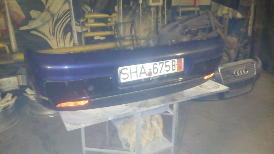 Задний бампер от приоры 2 на ваз 2112. — Lada 21121, 1,6 л., 2005 года ...