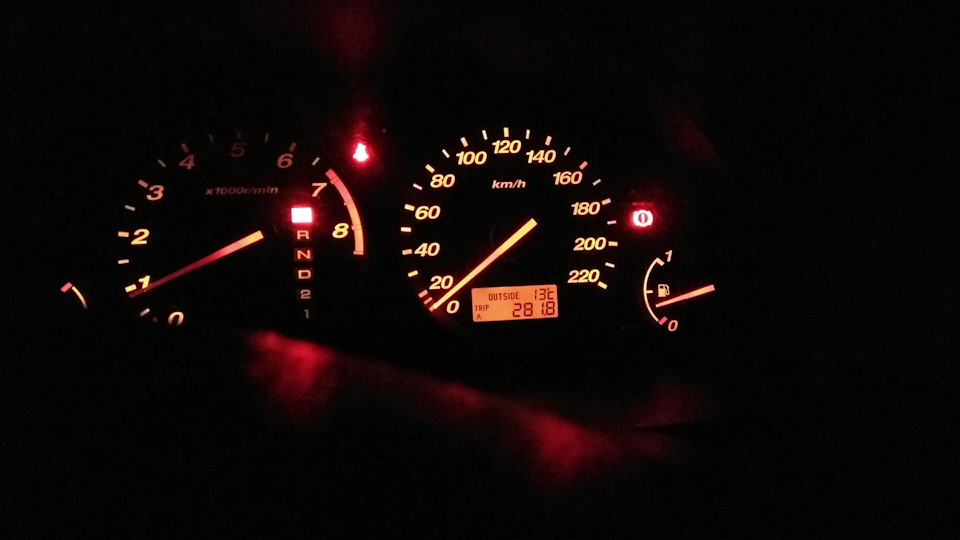 Какие лампочки у нас в приборке и подсветке крутилок климата? — Honda ...