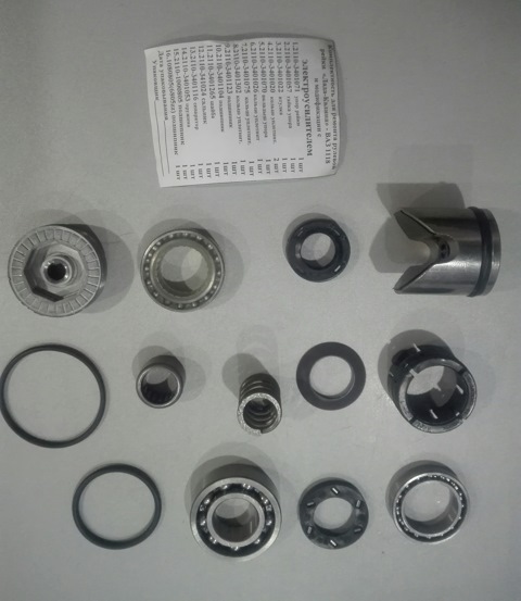 21103401022 Вкладыш рулевой рейки 2110-12 (втулка+2уплотнителя) LADA ...