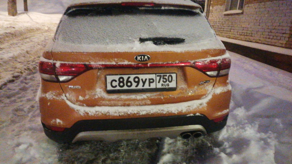 Жирный шрифт — KIA Rio X-Line, 1,6 л, 2019 года | аксессуары | DRIVE2