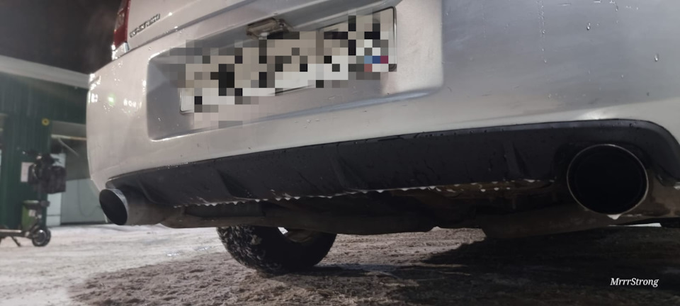 Диффузор заднего бампера — Dodge Magnum, 6,1 л, 2005 года | стайлинг ...