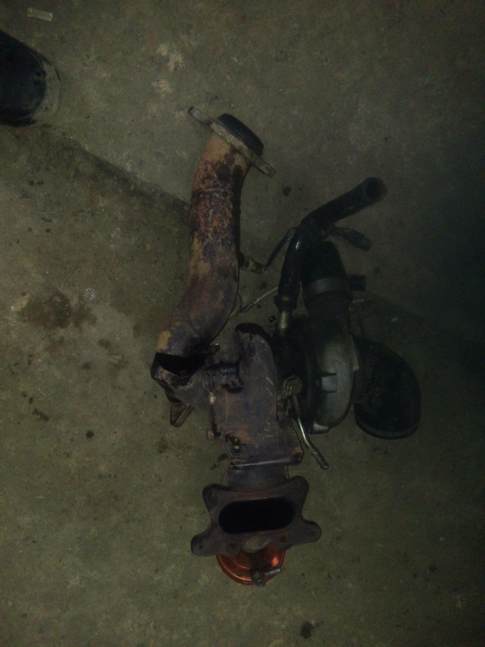 downpipe и как извлечь обломанный ABC сенсор. — Honda Civic 4D (8G), 1 ...