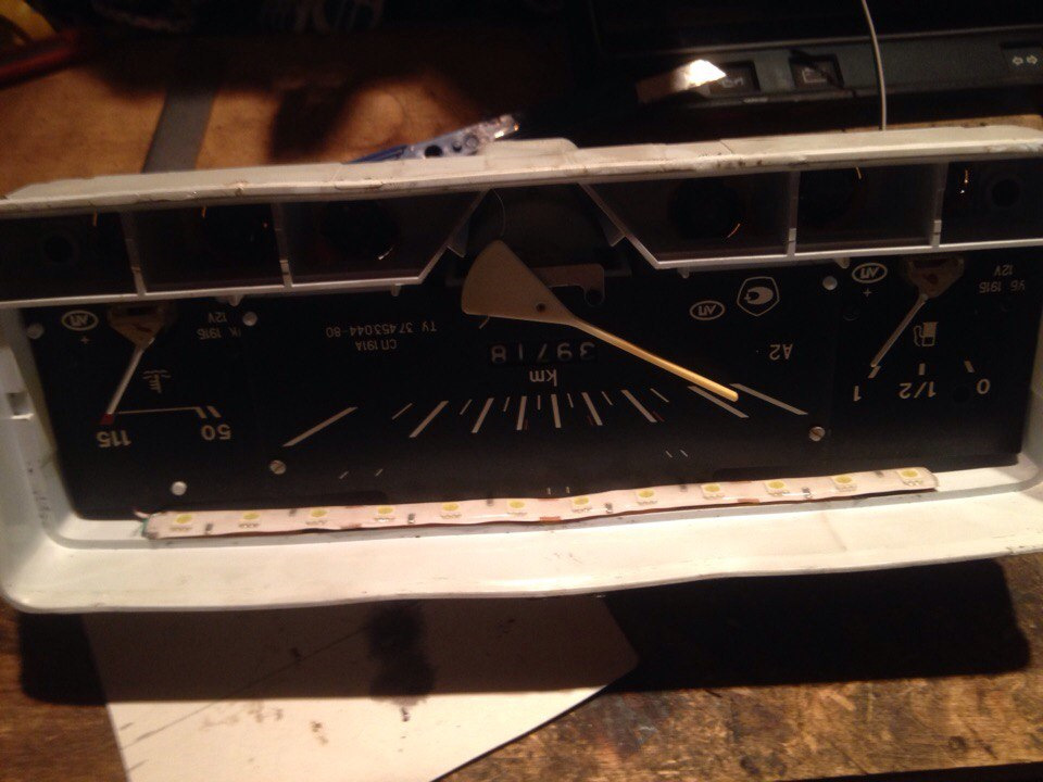 Пересвет приборной панели — КАМАЗ 11113 Ока, 0,8 л, 2003 года ...